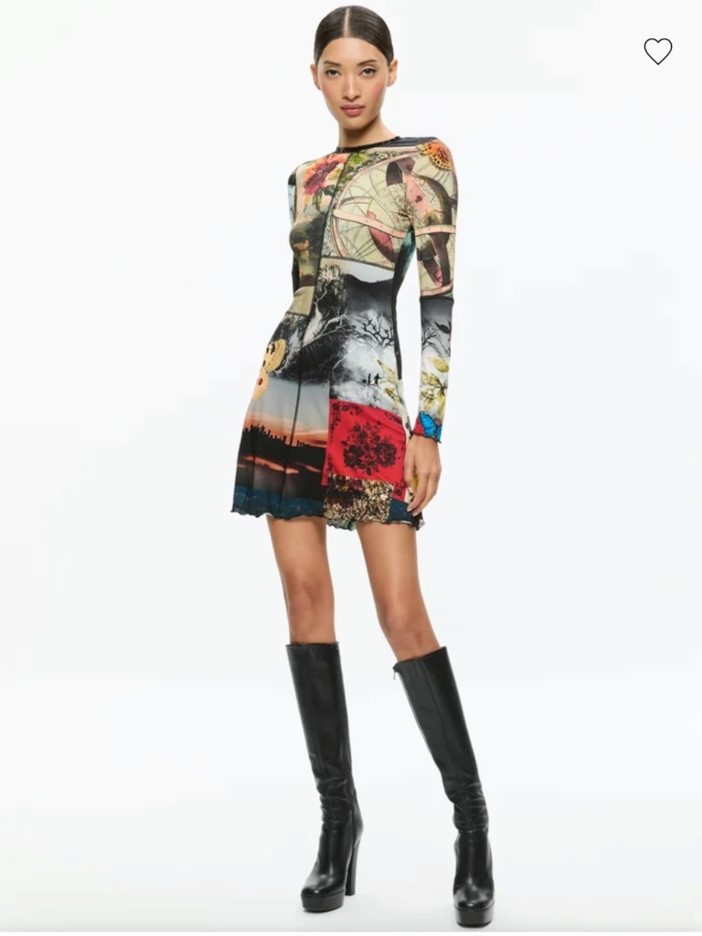 ALICE + OLIVIA DELORA MINI DRESS